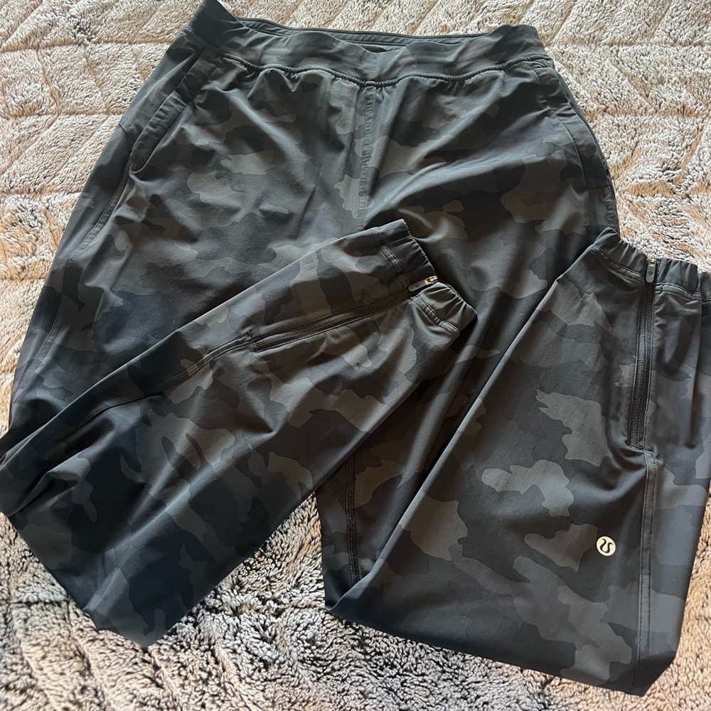 Lululemon Athletica Black Jogger Track Pants